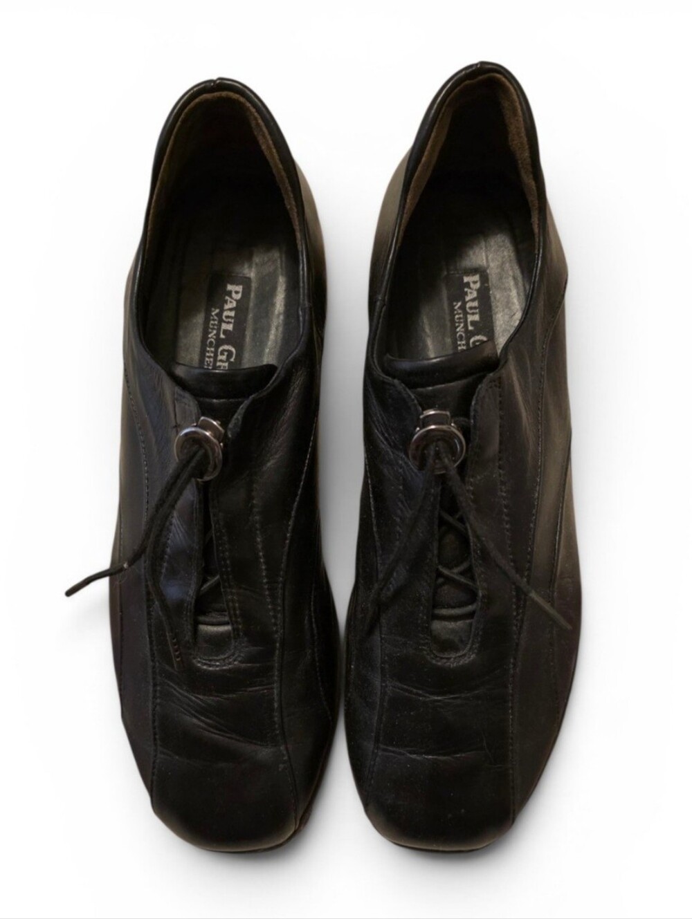 Paul Green Munchen Mens AU 6.5 Black Leather Comfort Oxford Shoes EU 40  US 7.5